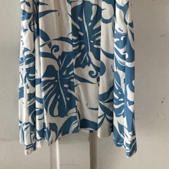 KALAHEO ALOHA HAWAIIAN DRESS LOVELY MONSTERA JASMINE FLOWER MADE IN HAWAII NEW L - Picture 8 of 16